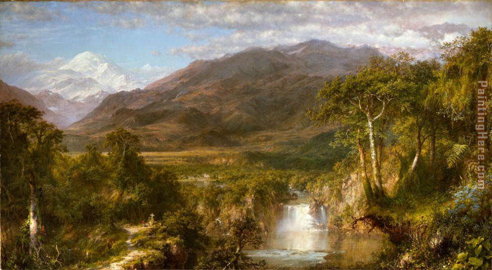 The Heart of the Andes painting - Frederic Edwin Church The Heart of the Andes art painting